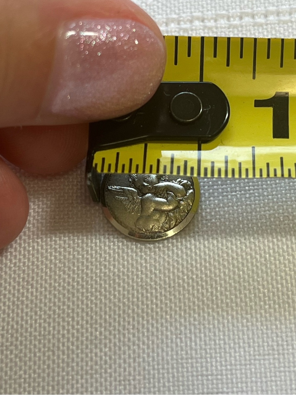 Sterling silver angel pendant. 925 - Picture 6 of 6